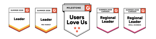 G2 Summer 2026 badges