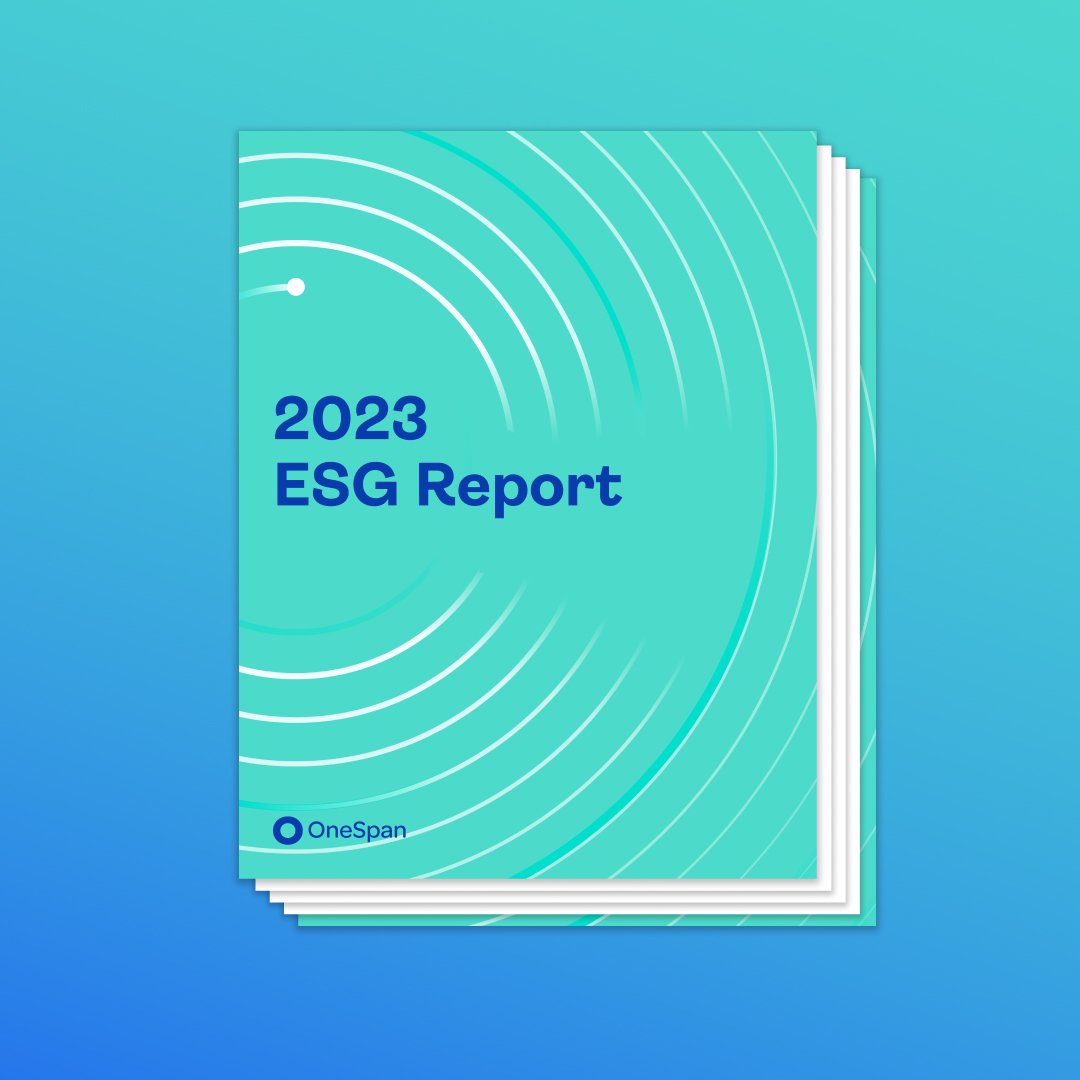 OneSpan 2023 ESG Report 