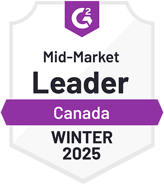 G2 eSignature Mid-Market Leader Canada 2025 leader