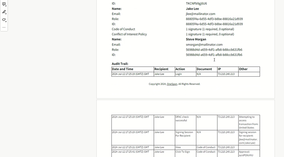 e-signature workday automation