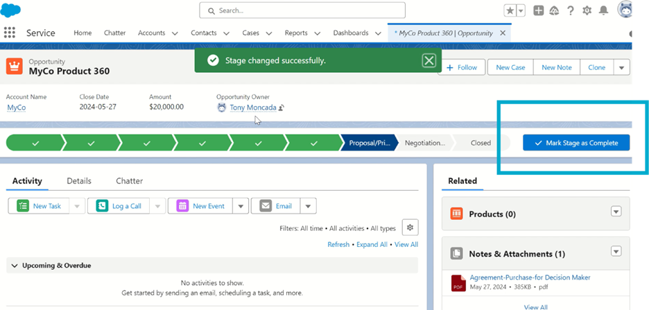 eSignature integration for Salesforce 4