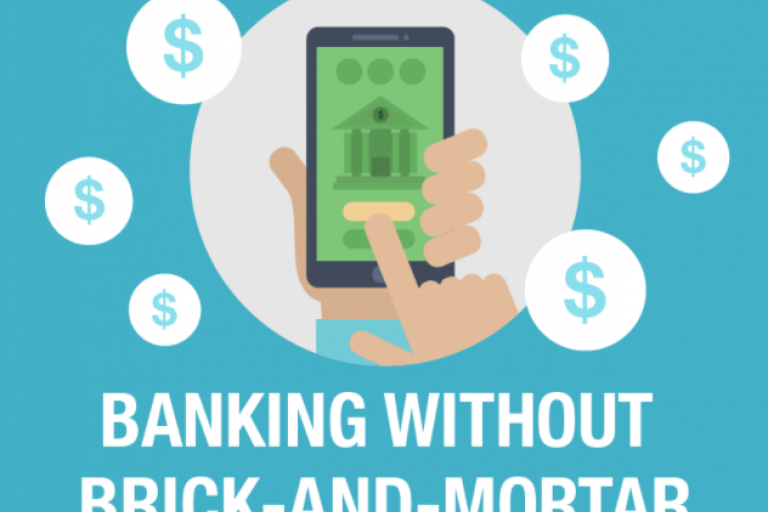 Online And Mobile Banking Vs Brick And Mortar Infographic Onespan 8044