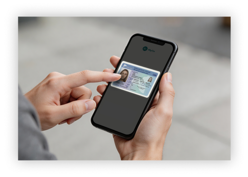 Verify identity in 3 easy steps: Step 1